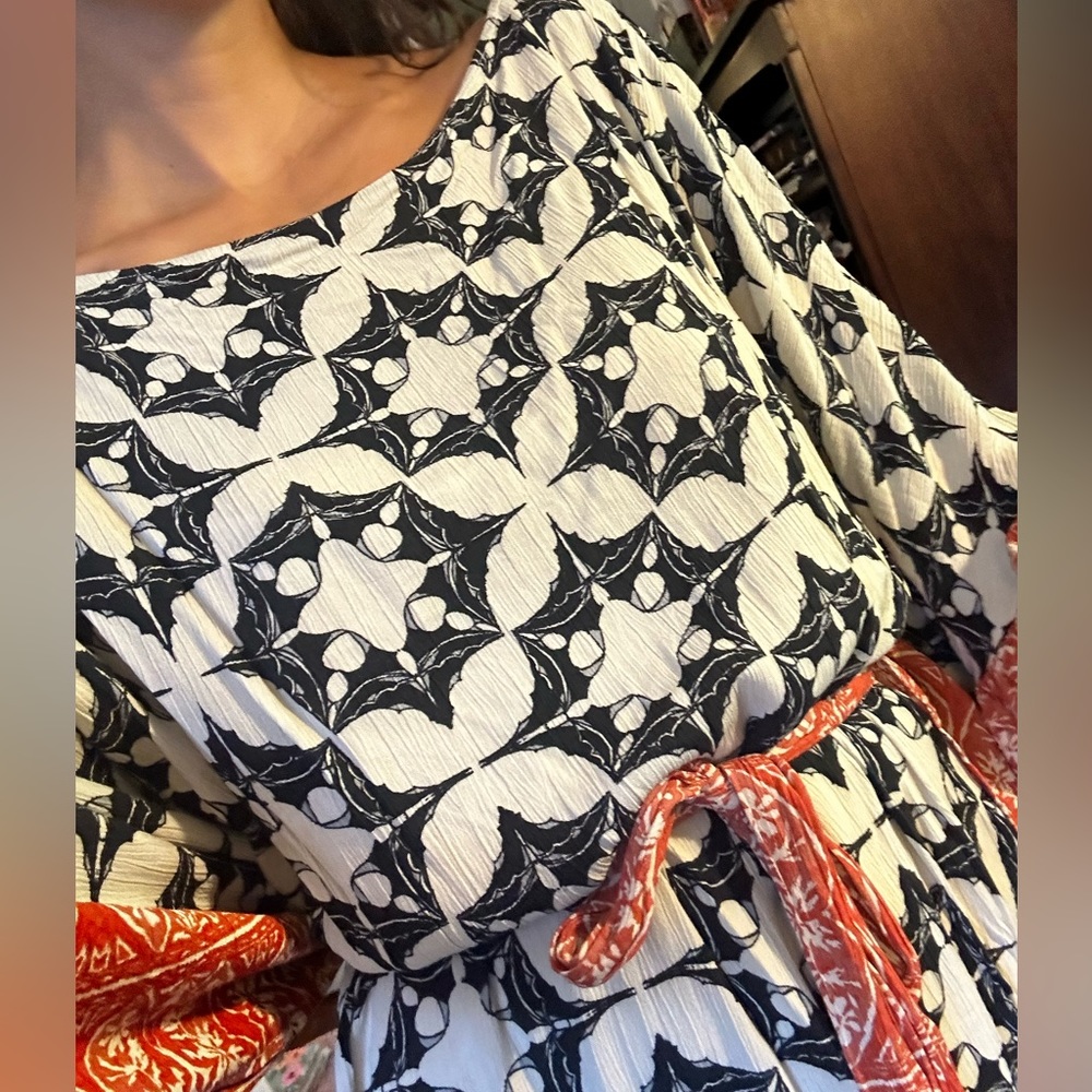 RARE Free people patterned midi - Picture 4 of 7